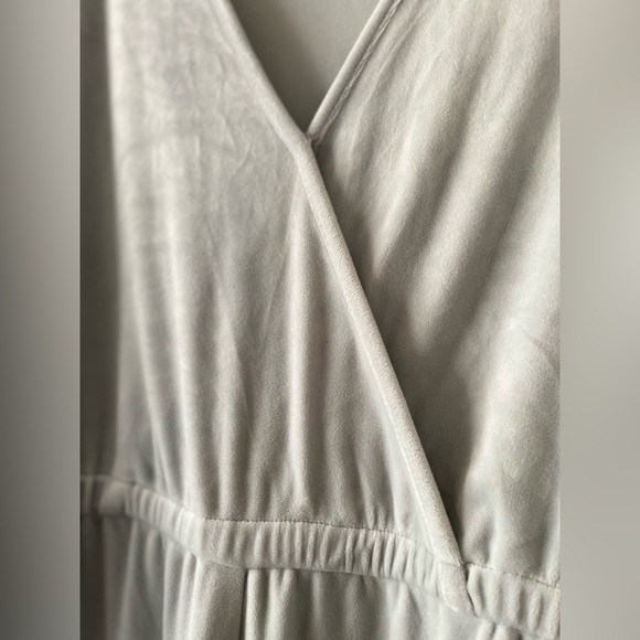 Long Sleeve Cross Front Jumpsuit - Picture 6 of 7